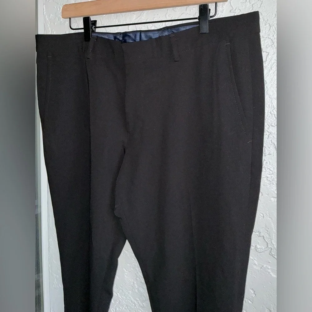 Egara Black Men's Dress Pants 34x30